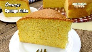 Orange Sponge Cake | MyKitchen101en