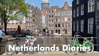 netherlands vlog | summer in the netherlands  (Amsterdam, düsseldorf)