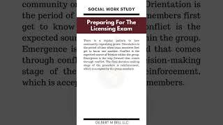 Preparing for the #lmsw #lcsw #lsw #ASWB licensing #exam #short 37