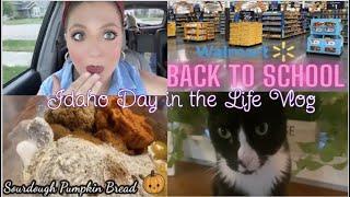 Back to School Shopping at Walmart | Idaho Day in the Life Vlog| Daily Vlog | Move to Idaho