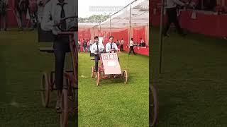 Mechanical engineering project paddle operated car