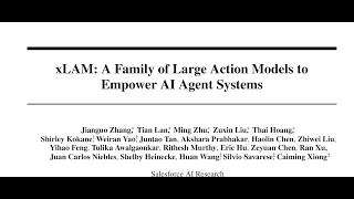 xLAM: A Family of Large Action Models to Empower AI Agent Systems