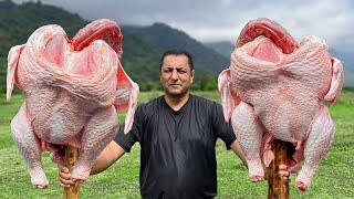 2 Incredible Dishes of Huge Turkeys! Fed All the Children in the Village