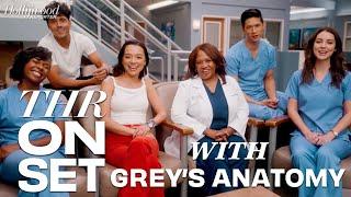 THR On Set of 'Grey's Anatomy' For Season 21 With Chandra Wilson, James Pickens Jr. and Rest of Cast