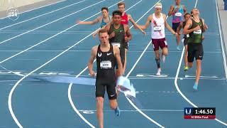 Clayton Murphy Wins Mens 800-Meter