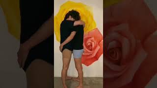 Cute gay couple comforting each other #shorts #cuddle #cuddlebuddies #love #gaycouplevlogs