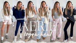 My MASSIVE Aerie Winter to Spring Loungewear Haul!