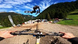 Chatel Bikepark / Vink Line, Ric Rac & Fluid tracks with Mateo Verdier