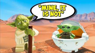 Yoda, you ARE the father… (LEGO Star Wars Funny Moments)