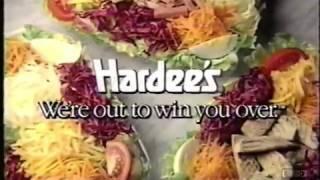 Hardee's Television Commercial 1989 Salad