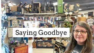 Saying Goodbye | Vintage Booth Display