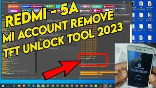 Redmi 5A Mi Account Remove | TFT Unlock Tool One Click Remove | Redmi 5A Mi Account Unlock