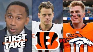 FIRST TAKE | We absolutely need to see the Bengals in the playoffs - Stephen A. on Bengals v Broncos