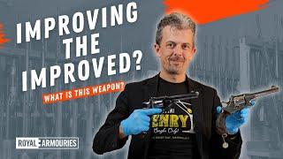 The Webley 'Kaufmann' Improved Government Revolver with firearms expert Jonathan Ferguson.