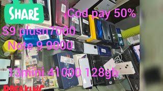 13mini rs41000..s9 plus 7000..find x2 rs13000#android #biggestsale #mobile