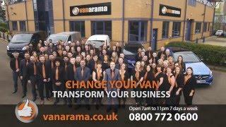 New Vanarama Van Leasing TV Advert 2016