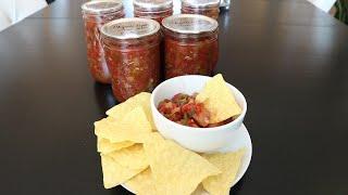 Your Choice Salsa Recipe ~ Chipotle Pepper Lime Salsa ~ Canning Salsa ~ Water Bath and Steam Canning