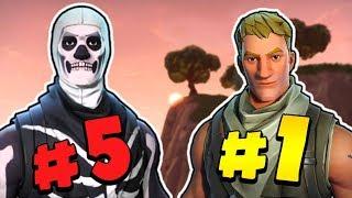 My Top 5 Favorite Fortnite Skins - FaZe Tfue