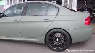 Camo Green E90 M3 - Plasti Dip