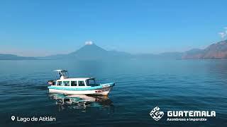 The beautiful Lake Atitlán