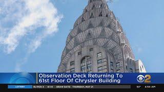 Observation Deck Returning To 61st Floor Of Chrysler Building