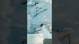 3d spray paint badal designs celling design ️#shorts #viral #trending