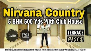 5 BHK Builder Floor in Gurgaon | Nirvana Country | Club House | Gated Builder Floor in Gurgaon