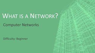 What is a Network?