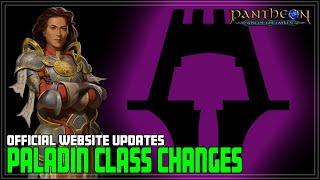 Pantheon: Rise of the Fallen - Paladin Class Update