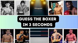 "Guess the Popular Boxer Challenge - Can You Recognize the Legends of the Ring?"