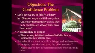 Problems with Popperian Falsificationism (Lecture 6, Video 3 of 3)