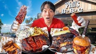 I Tried HUGE American BBQ Ribs! They're AMAZING.