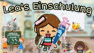  LEA WIRD EINGESCHULT | GESCHICHTE | TOCA BOCA STORY DEUTSCH