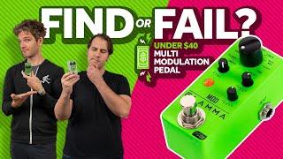 Multi Modulation Guitar Pedal- Under $40 Flamma FC05 Review