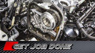 How To Replace TIMING CHAIN KIT on VW Audi EA888 2.0 tfsi tsi Video Tutorial