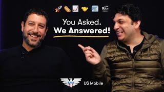 US Mobile AMA: CEO Ahmed & COO Michael Answer Reddit's Top Questions