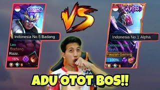 SERU!! ALPHA TIKTOK VS BADANG 5 INDONESIA !