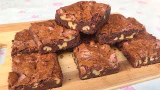 BROWNIES CLÁSICOS Los Más Ricos | FÁCILES | 5 ingredientes | Sin Manteca! La mejor receta