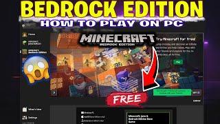 How To Download Minecraft Bedrock Edition Windows For Free ! GamerX