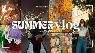 Halo halo, Ganadara bar, meal prep, f1 weekend |  summer vlog 2024 ep.3 ️️