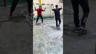 Training goalkeepers in handball Zyad A Sedar Erbil Iraq 2023 تدريب حراس مرمى كرة اليد