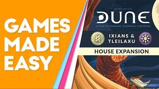 Dune Ixians & Tleilaxu House Expansion: How to Play and Tips