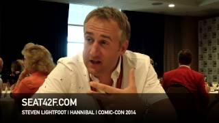 Steven Lightfoot HANNIBAL Interview Comic Con 2014