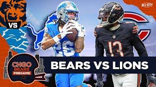 BEARS PREGAME: Can the Chicago Bears slow down Ben Johnson & the Detroit Lions Offense? | CHGO Bears