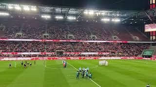 1. FC Köln vs. Eintracht Frankfurt: Die Hymne gesungen von 10.000 FC-Fans