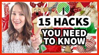 15 SIMPLE Dollar Tree GIFT Wrapping Hacks YOU MUST TRY!