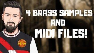 4 Brass / Horn Samples & Melody Midi Files || Free Download