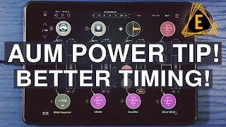 AUM Power Tip - Downfilter For Better Timing!