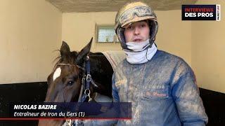 NICOLAS BAZIRE | ENTRAÎNEUR DE IRON DU GERS | QUINTÉ DU VENDREDI 15 NOVEMBRE À PARIS VINCENNES