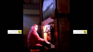 Thijs Van Leer (Focus) Playing the Organ in the church of Veruno (Italy)